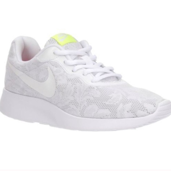 Nike Shoes - WHITE FLORAL NIKE SNEAKERS